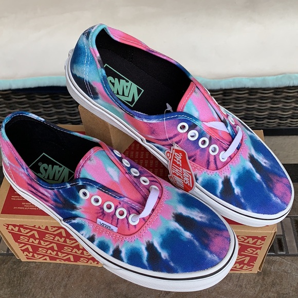 VANS AUTHENTIC TIE DYE MULTI/TRUE WHITE WMNS - Picture 6 of 15